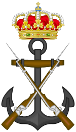 Emblem of the Spanish Navy Marines.svg