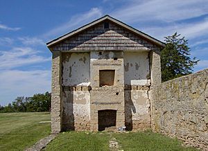 Ruins of historic Fort Atkinson