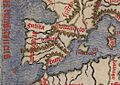 Galicia in pirrus de noha map