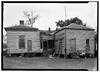 Historic American Buildings Survey, Harry L. Starnes, Photographer October 26, 1936 REAR ELEVATION. - Presbyterian Manse, 221 Delta Street, Jefferson, Marion County, TX HABS TEX,158-JEF,2-2.tif