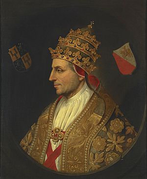 Paus Adrianus VI (1459-1523) Rijksmuseum SK-A-513