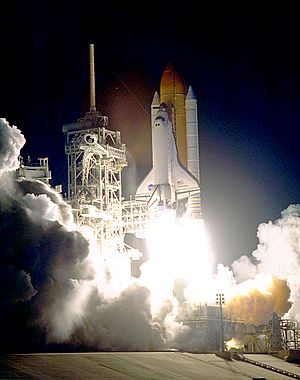 STS-88 launches