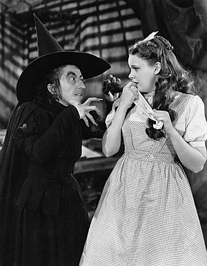 The Wizard of Oz Margaret Hamilton Judy Garland 1939