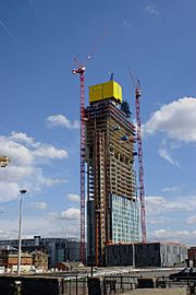 Beetham Tower, 301 Deansgate - under construction - geograph.org.uk - 48008