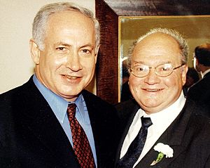 Benjamin Netanyahu and Gary Ackerman