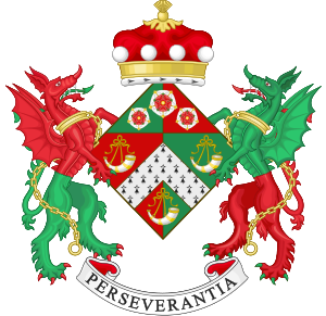 Coat of arms of Joan Seccombe, Baroness Seccombe.svg