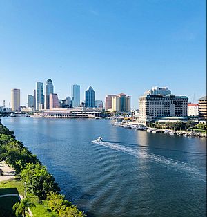 Downtown Tampa overlooking Seddon Channel - Eric Statzer