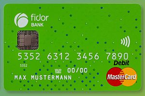 FidorBank Debit MasterCard (cropped)