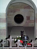 Grab Konrad II. im Dom zu Speyer