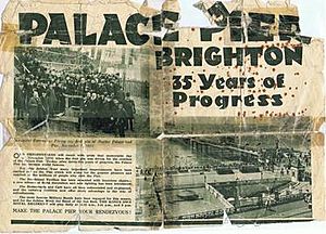 Inaugural Ceremony of Brighton Marine and Palace Pier