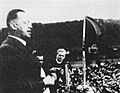 Konrad Henlein v Karlových Varech 1937
