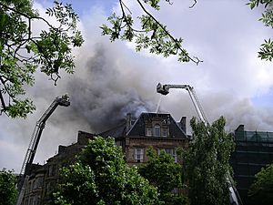Maclay Hall Fire, June 2006