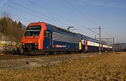 Re 450 100-3 zwischen Winterthur - Zürich