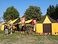 Renesansni festival, Koprivnica - šatori vitezova iz Češke