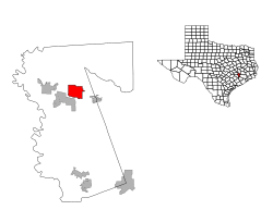 Location of Prairie View, Texas