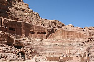 Amphitheatre, Petra, Jordan1