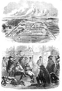 Camp Douglas (Chicago), Harper's Weekly April 5, 1862