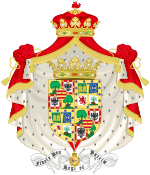 Coat of Arms of Jaime de Marichalar as Duke of Lugo (1995-2010).svg
