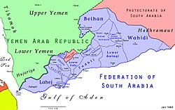 Location of Wahidi Balhaf