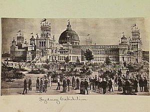 Garden Palace Sydney 1879