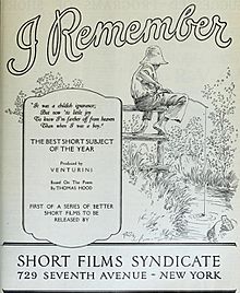 I Remember (1925) - 1