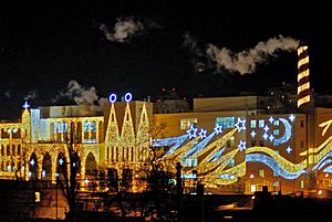 Kiev Roshen Factory in the New Year