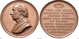 Medaille Friedrich August Wolf 1840