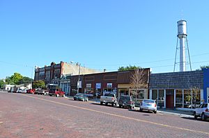 Business district of Oskaloosa (2014)