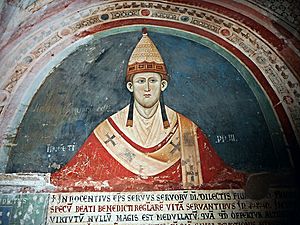 Pope Innocent III, Monastery of Subiaco