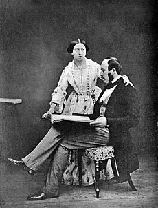 Queen Victoria and Prince Albert 1854