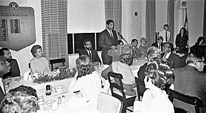Robert Hayling hosting December 1968 ACLU Annual Meeting