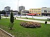 The small park in the city square in Tetovo, Macedonia.JPG
