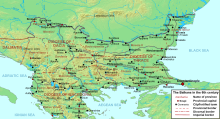 Balkans 6th century
