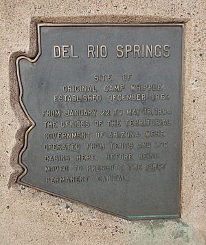 Chino Valley-Del Rio Spring Marker