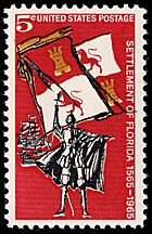Florida settlement 1965 U.S. stamp.1
