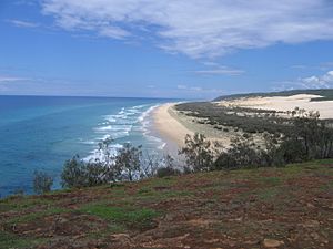 Fraser Island south from Indian Head