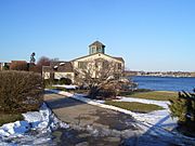 Home of Thomas Rodgers on Goat Island, Rhode Island