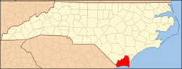 North Carolina Map Highlighting Brunswick County.PNG