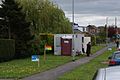 Polling station on Aire Road in Wetherby, West Yorkshire (6th May 2010)