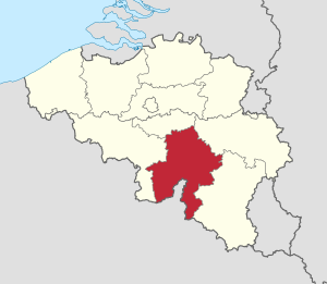 Location of Namur