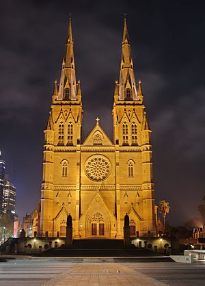 St Mary's Cathedral, Sydney HDR