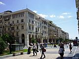 Thessaloniki - The street in Downtown