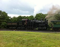 Western Maryland Shay 6 on Cass Scenic Railroad