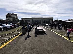 "Skunk Train" station