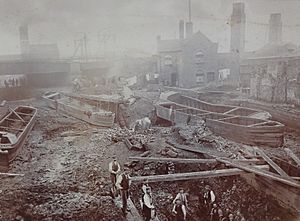 1903 Canal Collapse at Brettell Lane
