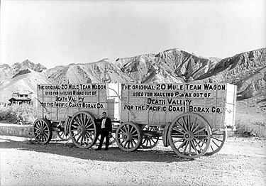 20-mule-team wagons
