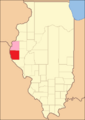 Adams County Illinois 1825