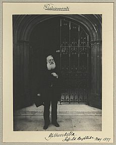 Anthony John Mundella photographed at House of Commons