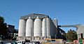Carrington grain storage silos
