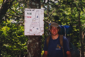 Chris Sununu on the Appalachian Trailf